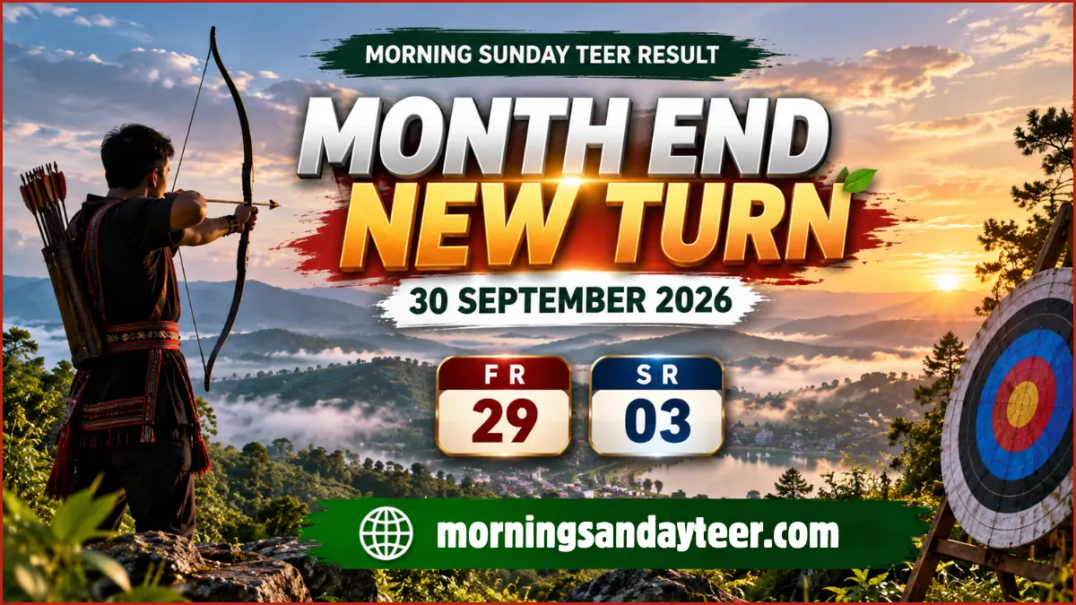 Morning Sunday Teer Result 30 September 2026 The Month Ends But Todays Result May Change Your Luck
